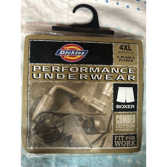 NIP Mens Size 4XL Dickies Combed Cotton Boxer Performance Underwear - Picture 1 of 4